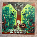 3D Printed Dungeon Scene Wall Art | Tabletop RPG Humor Print, Fantasy Game Decor