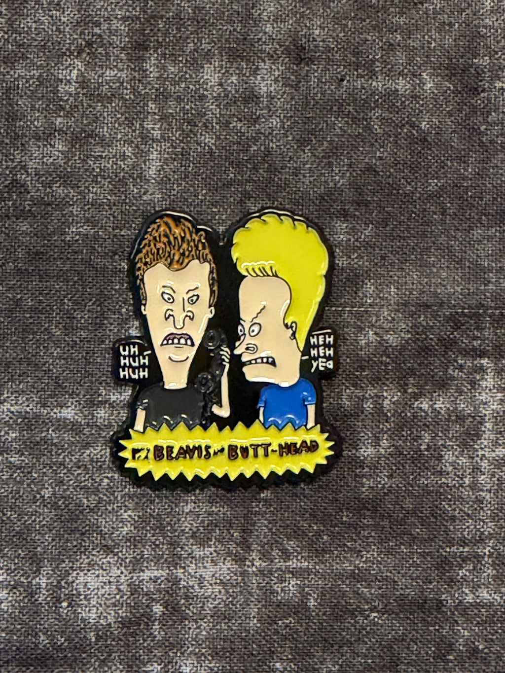90s Cartoon Duo Enamel Pin | Retro TV Humor Pin | Choose Design