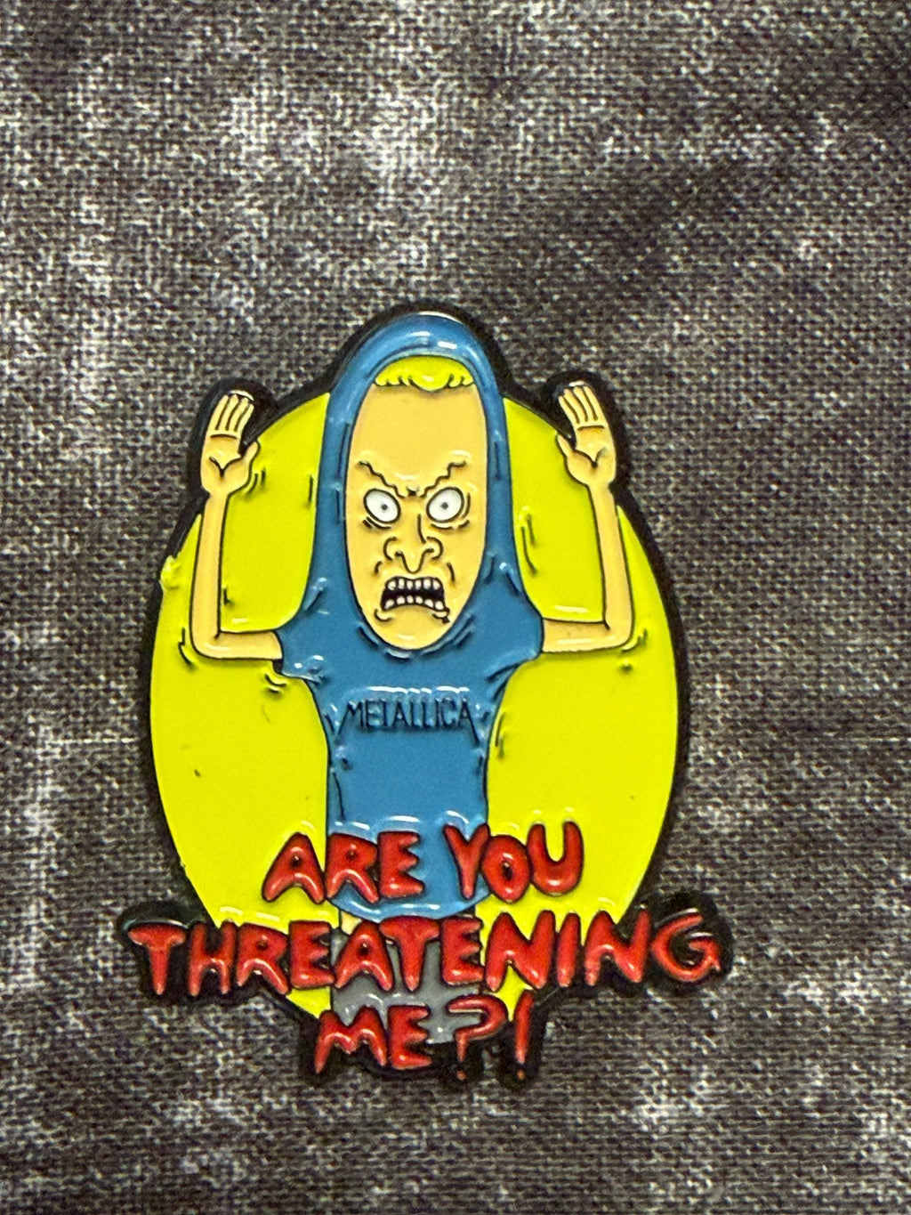 90s Cartoon Duo Enamel Pin | Retro TV Humor Pin | Choose Design