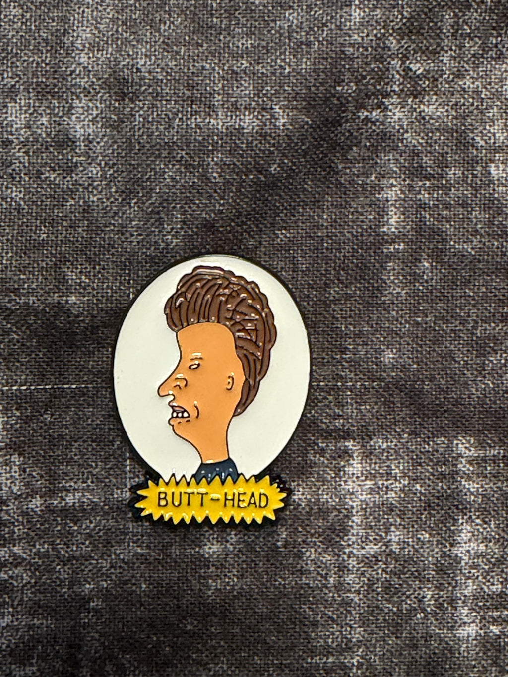 90s Cartoon Duo Enamel Pin | Retro TV Humor Pin | Choose Design