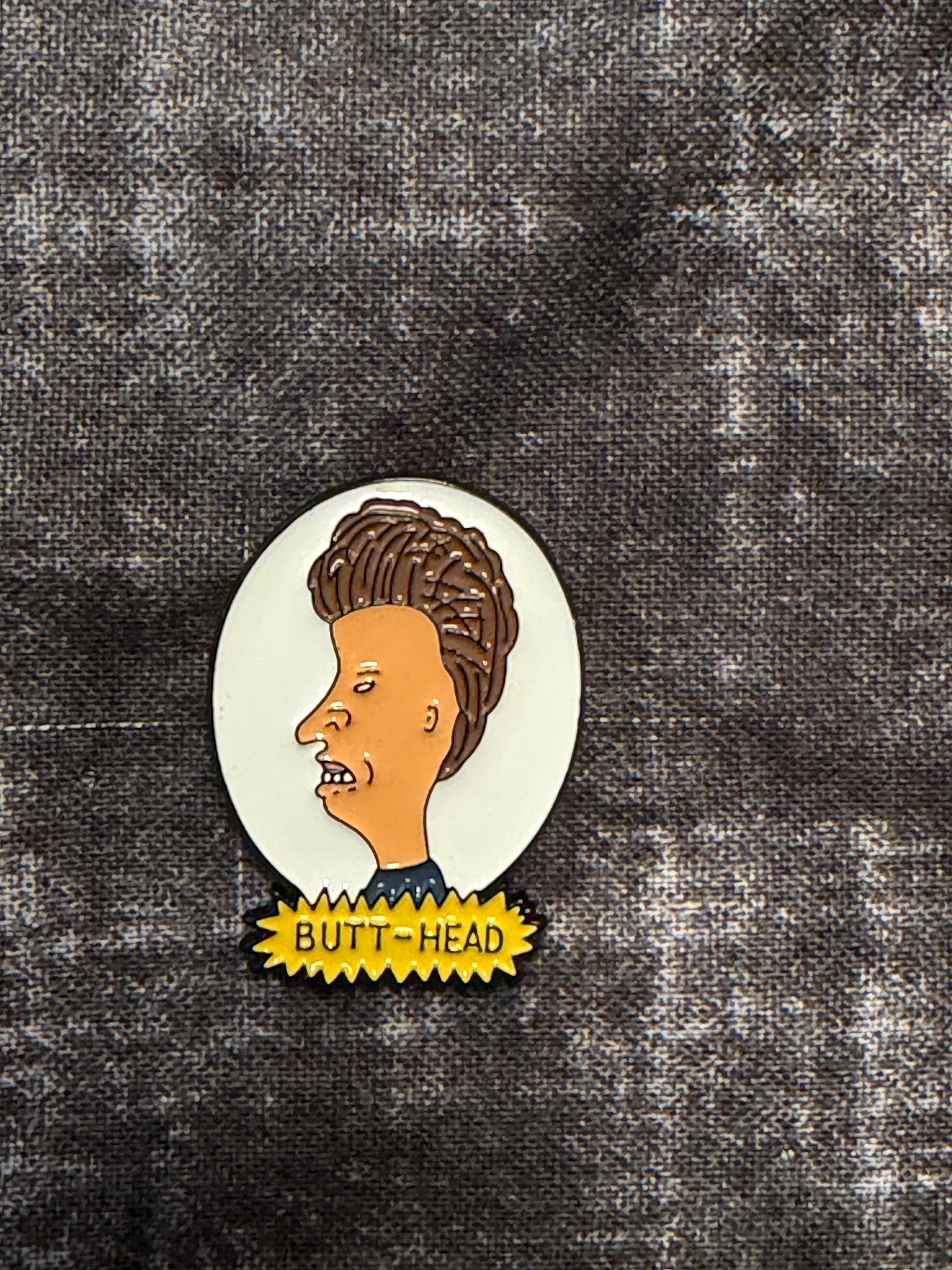 90s Cartoon Duo Enamel Pin | Retro TV Humor Pin | Choose Design